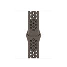 Pasek sportowy Nike w kolorze Olive Grey/czarnym do koperty 41 mm - MPGT3ZM/A