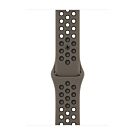 Pasek sportowy Nike w kolorze Olive Grey/czarnym do koperty 45 mm - MPH73ZM/A