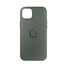 Peak Design Mobile Everyday Etui do iPhone 15 Plus z MagSafe - Szarozielone - M-MC-BJ-SG-1