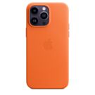 Skórzane etui z MagSafe do iPhone’a 14 Pro Max – pomarańczowe