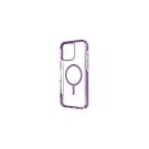 UNIQ Combat Etui do iPhone 16 Plus kompatybilne z MagSafe - Przezroczyste / Różowe - Uni001342