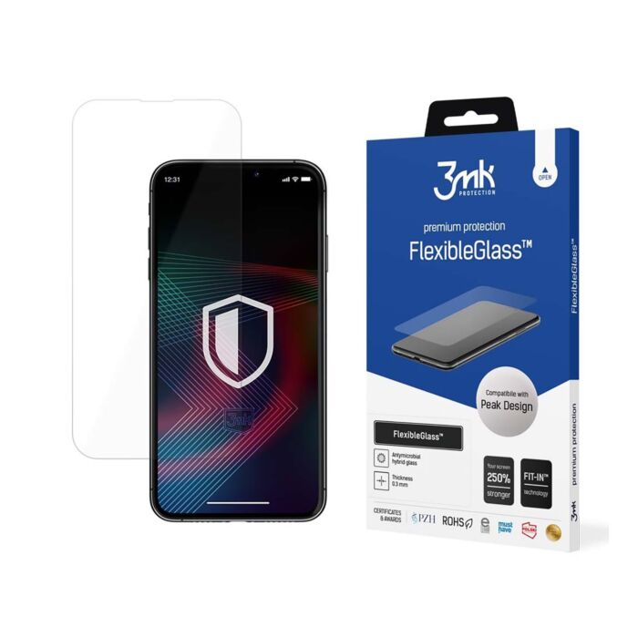 3mk Flexible Glass Oleo Szkło hybrydowe do iPhone 14 Plus - 3MK-FGO-I14PLUS - zdjęcie 1 z 5