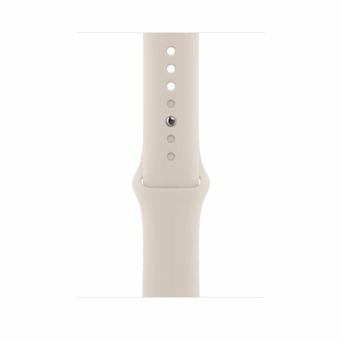 Apple Pasek sportowy w kolorze Księżycowej poświaty do koperty 45 mm - Rozmiar Uniwersalny – Outlet - 3J607ZM/A/X755 - zdjęcie 1 z 1