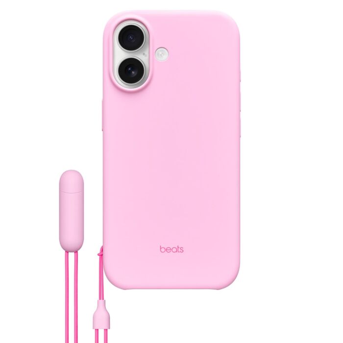 Apple Beats Kickstand Etui z podpórką do iPhone 17 z MagSafe i panelem Sterowanie aparatem - opalowy różowy - MGY64LL/A - zdjęcie 1 z 5