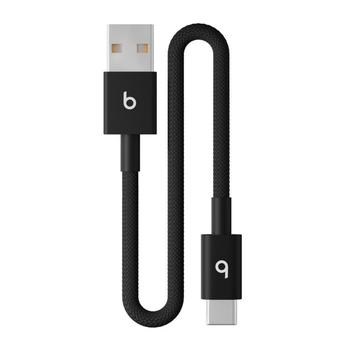 Apple Beats Pleciony przewód USB-A na USB-C (20cm) - Dynamiczna czerń – Outlet - MEQL4EE/A/X825 - zdjęcie 1 z 3