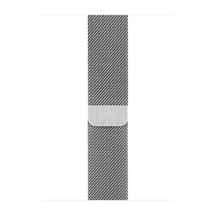 Apple Bransoleta mediolańska w kolorze srebrnym do koperty 38mm / 40mm / 41mm / 42mm - rozmiar uniwersalny - Outlet - MTJN3/R - zdjęcie 1 z 3