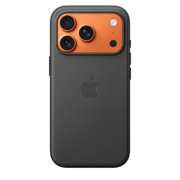 Apple Etui z tkaniny TechWoven do iPhone 17 Pro z MagSafe - Czarne – Outlet - MGF34/R/X707 - zdjęcie 1 z 5