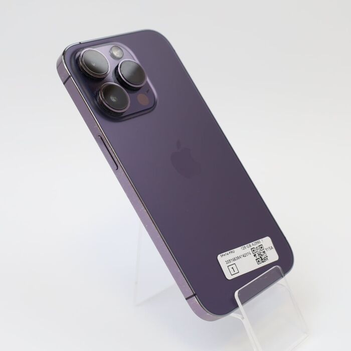 Apple iPhone 14 Pro 128GB Głęboka Purpura (Deep Purple) - Outlet - IPN14PRRM/P/16 - zdjęcie 1 z 6