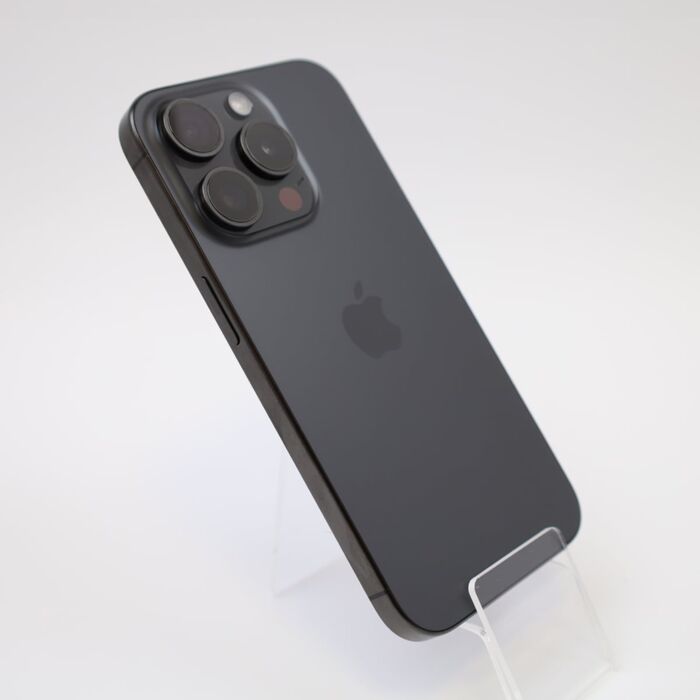 Apple iPhone 15 Pro 128GB Tytan czarny (Black Titanium) - IPN15PVRM/E/2 - zdjęcie 1 z 4