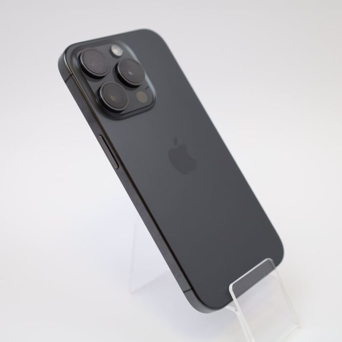 Apple iPhone 15 Pro 128GB Tytan czarny (Black Titanium) - IPN15PVRM/P/10 - zdjęcie 1 z 4