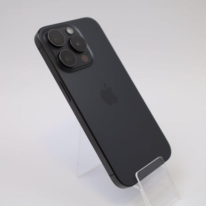 Apple iPhone 15 Pro 128GB Tytan czarny (Black Titanium) - IPN15PVRM/P/5 - zdjęcie 1 z 4