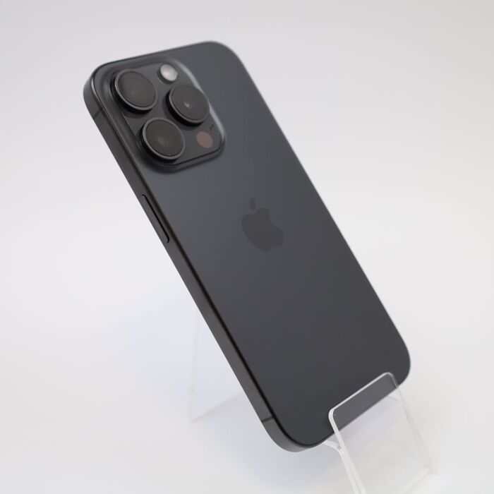 Apple iPhone 15 Pro 128GB Tytan czarny (Black Titanium) - IPN15PVRM/P/7 - zdjęcie 1 z 4