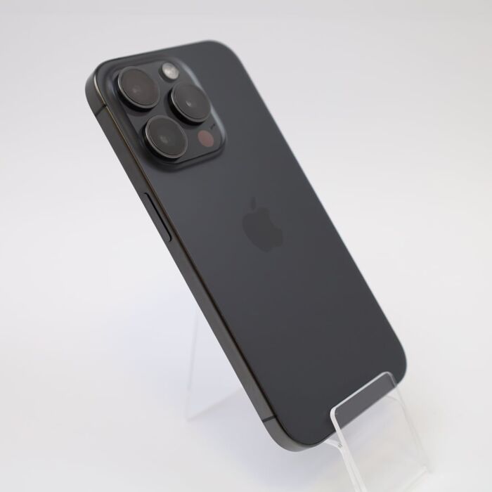 Apple iPhone 15 Pro 128GB Tytan czarny (Black Titanium) - IPN15PVRM/P/9 - zdjęcie 1 z 4