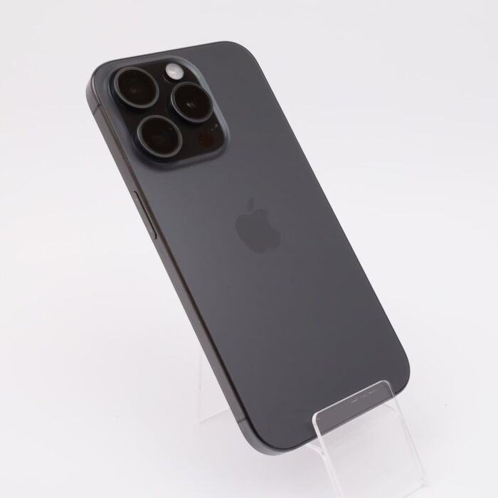 Apple iPhone 15 Pro 128GB Tytan czarny (Black Titanium) - Outlet - VMIPN15PVR/P - zdjęcie 1 z 6