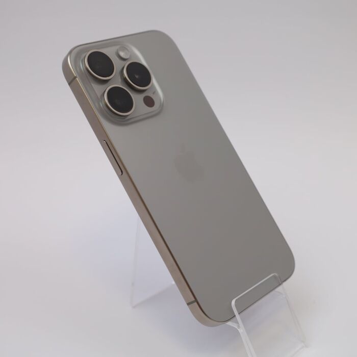Apple iPhone 15 Pro 128GB Tytan naturalny (Natural Titanium) - IPN15PTRM/P/4 - zdjęcie 1 z 4