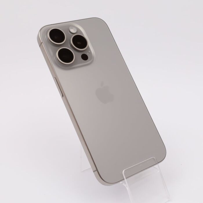 Apple iPhone 15 Pro 128GB Tytan naturalny (Natural Titanium) - Outlet - VMIPN15PTR/P - zdjęcie 1 z 6