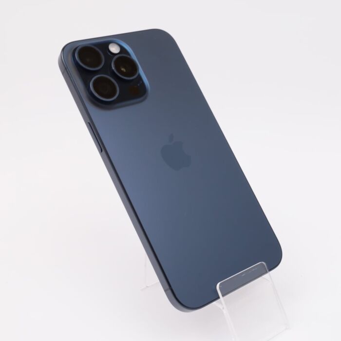 Apple iPhone 15 Pro Max 256GB Tytan błękitny (Blue Titanium) - Outlet - VMIPN15PMUX/E/RB - zdjęcie 1 z 6