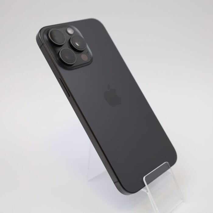 Apple iPhone 15 Pro Max 256GB Tytan czarny (Black Titanium) - IPN15PMVXM/E/2 - zdjęcie 1 z 5