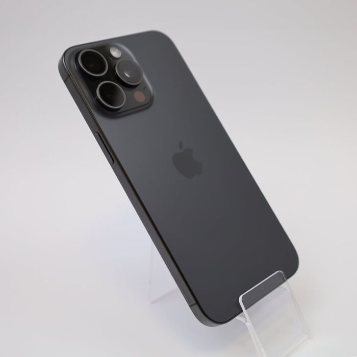 Apple iPhone 15 Pro Max 256GB Tytan czarny (Black Titanium) - IPN15PMVXM/E/3 - zdjęcie 1 z 5