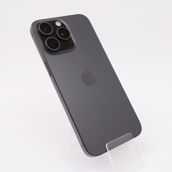 Apple iPhone 15 Pro Max 256GB Tytan czarny (Black Titanium) - Outlet - VMIPN15PMVX/S - zdjęcie 1 z 6
