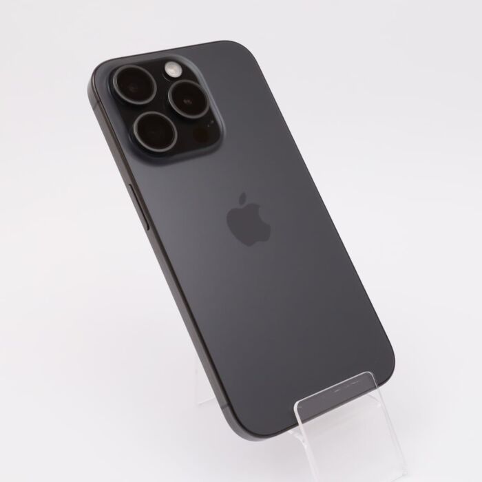 Apple iPhone 15 Pro 256GB Tytan czarny (Black Titanium) - Outlet - VMIPN15PVX/S - zdjęcie 1 z 6