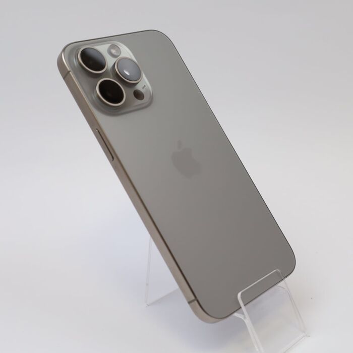 Apple iPhone 15 Pro Max 256GB Tytan naturalny (Natural Titanium) - IPN15PMTXM/P/2 - zdjęcie 1 z 5
