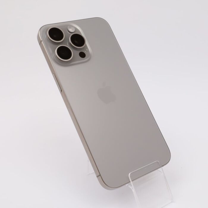 Apple iPhone 15 Pro Max 256GB Tytan naturalny (Natural Titanium) - Outlet - VMIPN15PMTX/P - zdjęcie 1 z 5