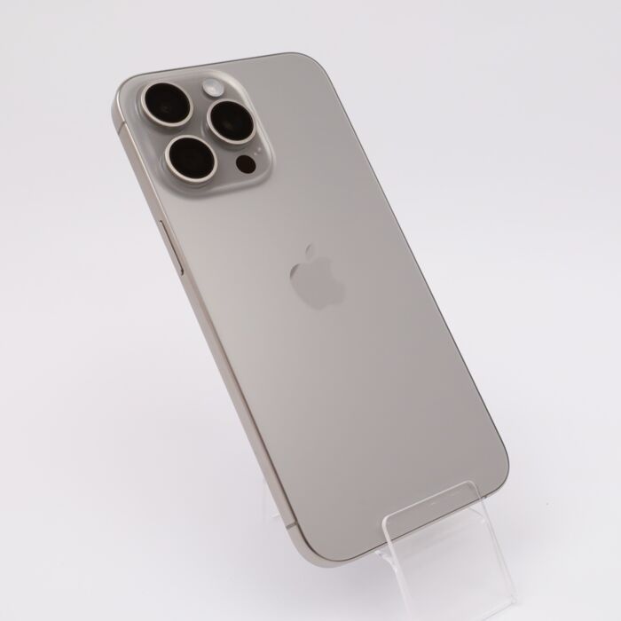 Apple iPhone 15 Pro Max 512GB Tytan naturalny (Natural Titanium) - Outlet - VMIPN15PMTZ/E - zdjęcie 1 z 6