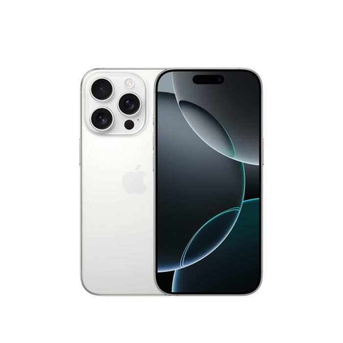 Apple iPhone 16 Pro 128GB Tytan biały (White Titanium) - odnowiony (stan dobry - VAT-marża) - VMIPN16PWR/P - zdjęcie 1 z 10