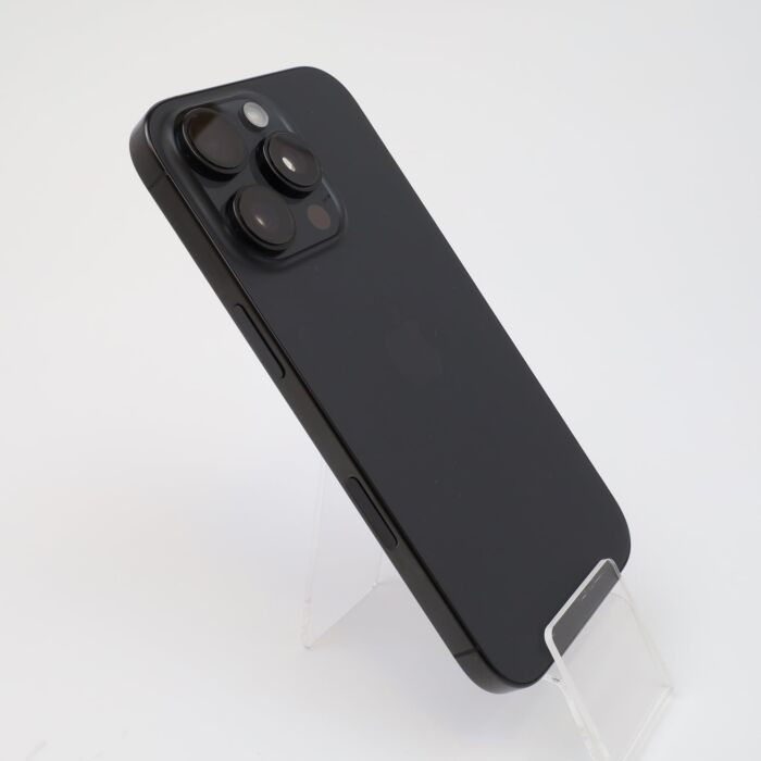 Apple iPhone 16 Pro 128GB Tytan czarny (Black Titanium) - odnowiony (stan jak nowy - VAT-marża) - VMIPN16PVR/E - zdjęcie 1 z 5