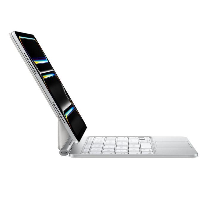 Apple Klawiatura Magic Keyboard do iPada Pro 11" M4 – angielski (USA) – Biała - MWR03LB/A - zdjęcie 1 z 5
