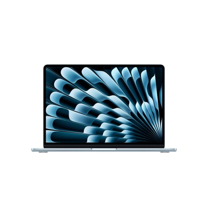 Apple MacBook Air 13" M4 10-rdzeniowy CPU + 10-rdzeniowy GPU / 24GB RAM / 512GB SSD / Błękitny (Sky Blue) – Outlet - MC6V4ZE/A/M87 - zdjęcie 1 z 11