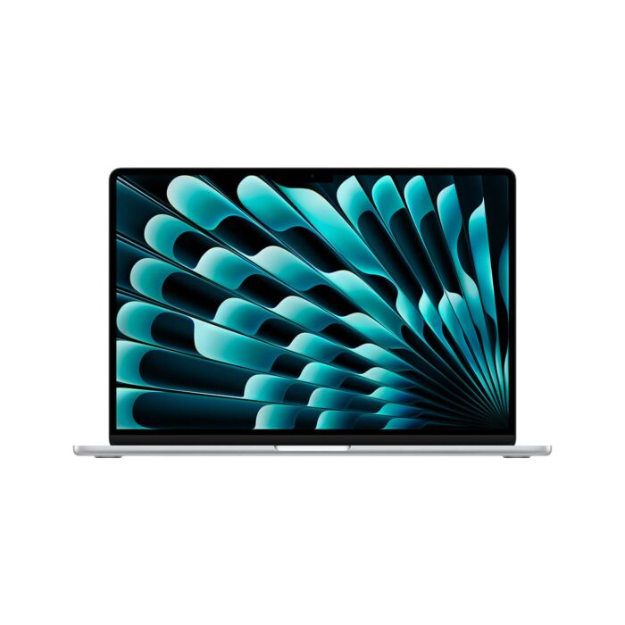 Apple MacBook Air 15 M3 8-rdzeniowy CPU + 10-rdzeniowy GPU / 8GB RAM / 256GB SSD / Srebrny (Silver) - Outlet - MRYP3B/A/C742 - zdjęcie 1 z 8