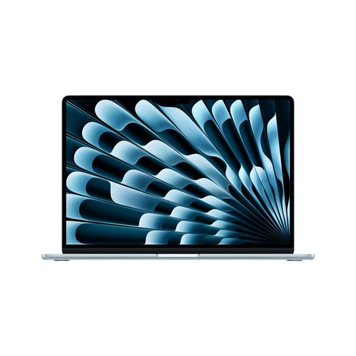 Apple MacBook Air 15" M4 10-core CPU + 10-core GPU / 16GB RAM / 512GB SSD / Klawiatura US / Błękitny (Sky Blue) - odnowiony (stan jak nowy - ASIS+) - 5C7C4LL/A - zdjęcie 1 z 11