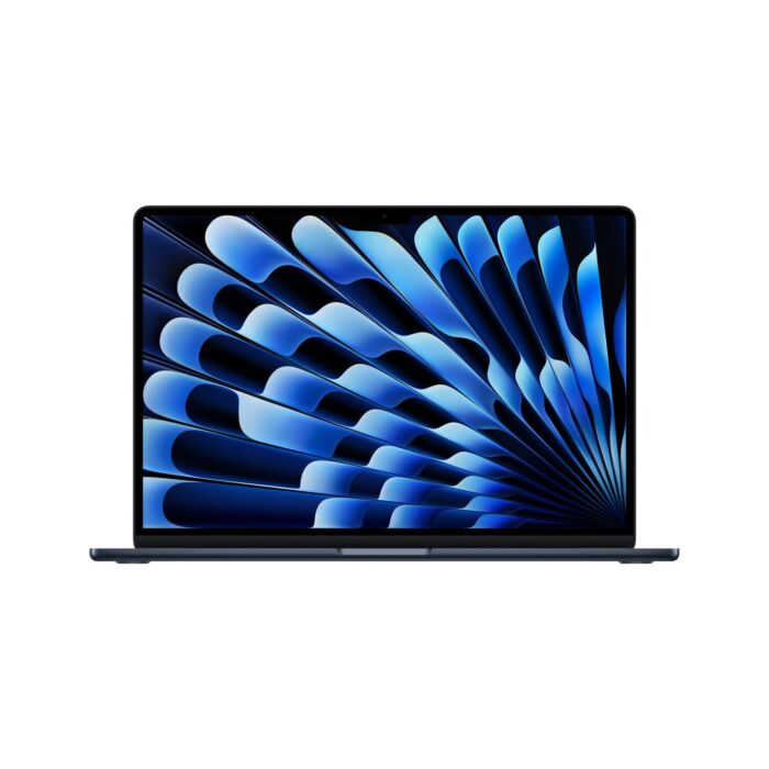 Apple MacBook Air 15" M4 10-core CPU + 10-core GPU / 16GB RAM / 512GB SSD / Klawiatura US / Północ (Midnight) - odnowiony (stan jak nowy - ASIS+) - 5W1M3LL/A - zdjęcie 1 z 11