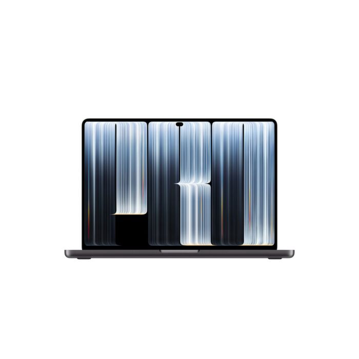 Apple MacBook Pro 14" PROLED XDR M5 Max 18-core CPU + 32-core GPU / 36GB RAM / 16TB SSD / Klawiatura US / Zasilacz 96 W / Gwiezdna czerń (Space Black) - MJ2M4/D3/US/96W - zdjęcie 1 z 9