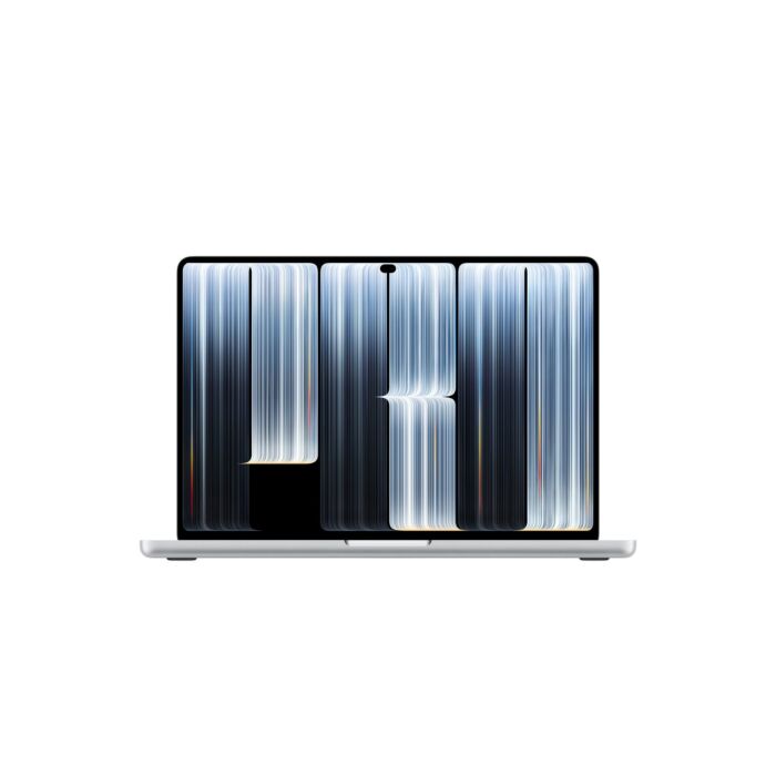 Apple MacBook Pro 14" PROLED XDR Wyświetlacz Nanostrukturalny M5 Pro 18-core CPU + 20-core GPU / 48GB RAM / 4TB SSD / Zasilacz 96 W / Srebrny (Silver) - MJ2G4/P1/R2/D2/S1/96 - zdjęcie 1 z 9