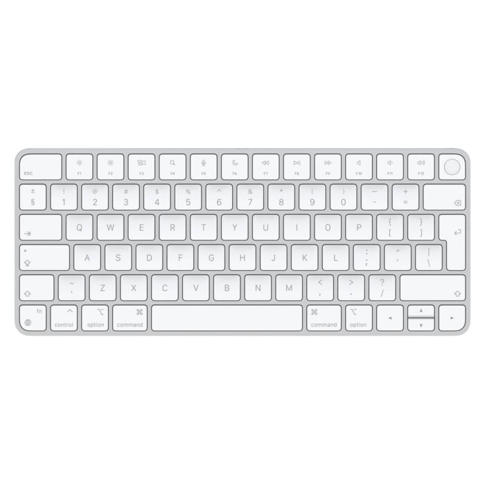 Apple Magic Keyboard Klawiatura do Maca z Touch ID – angielski (międzynarodowy) - Biała – Outlet - MK293Z/A/E - zdjęcie 1 z 5