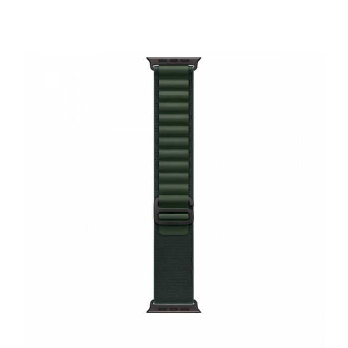 Apple Opaska Alpine w kolorze ciemnozielonym do koperty 49 mm z elementami z tytanu w kolorze czarnym – rozmiar S – Outlet - MYPQ3ZM/A/X518 - zdjęcie 1 z 3