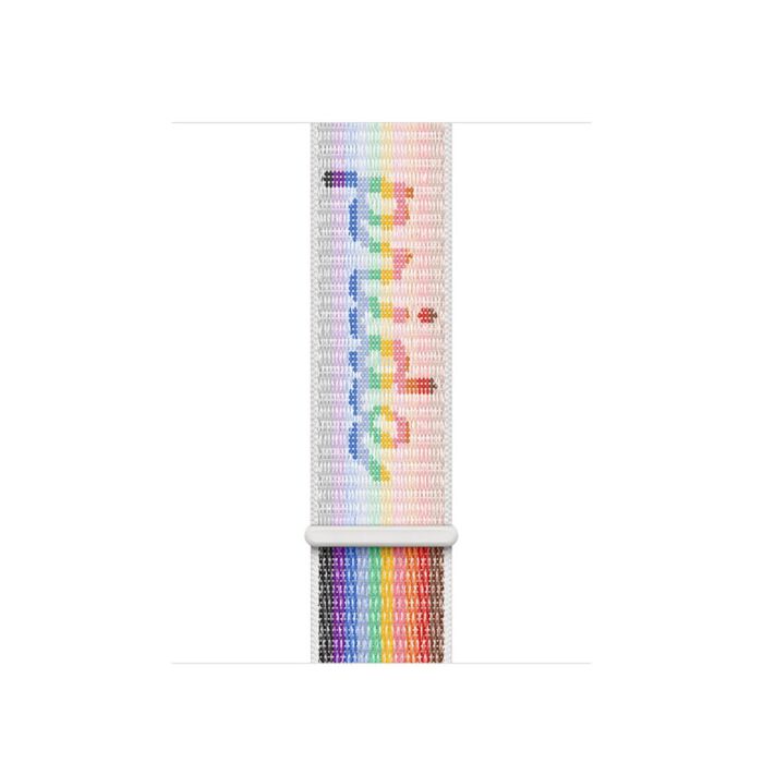 Apple Opaska sportowa w kolorze Pride Edition do koperty 41 mm - rozmiar uniwersalny - MN6K3ZM/A - zdjęcie 1 z 5