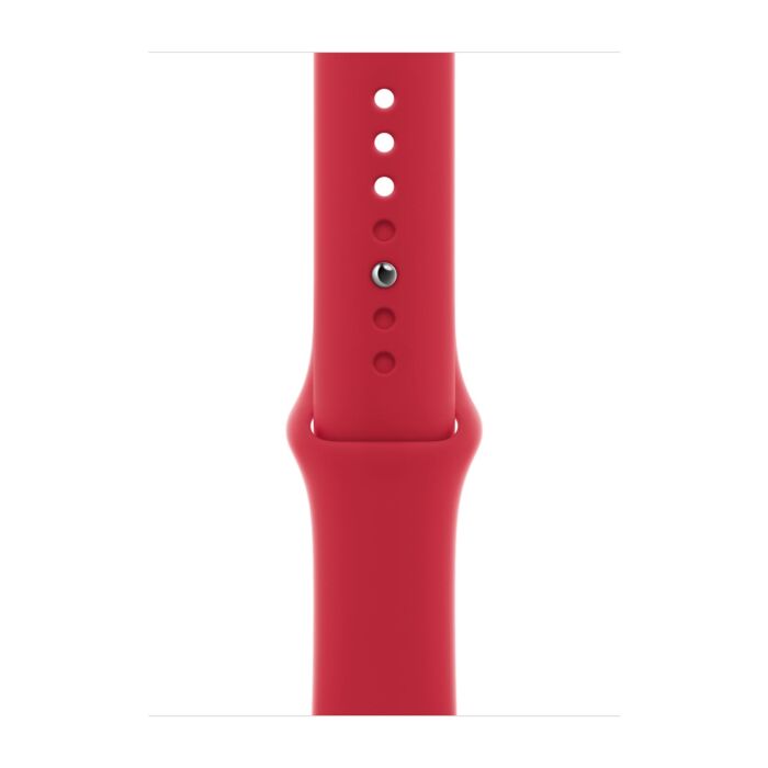 Apple Pasek sportowy w kolorze (PRODUCT)RED do koperty 44mm / 45mm / 46mm / 49mm - rozmiar S/M - 923-09344 - zdjęcie 1 z 3