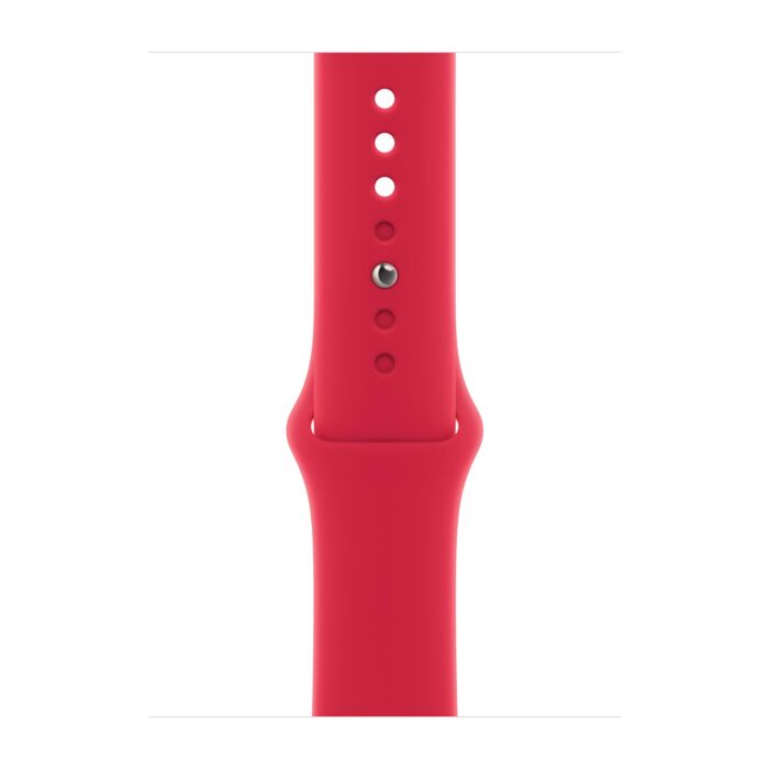 Apple Pasek sportowy z edycji (PRODUCT)RED do koperty 45 mm – rozmiar M/L - MT3X3ZM/A - zdjęcie 1 z 3