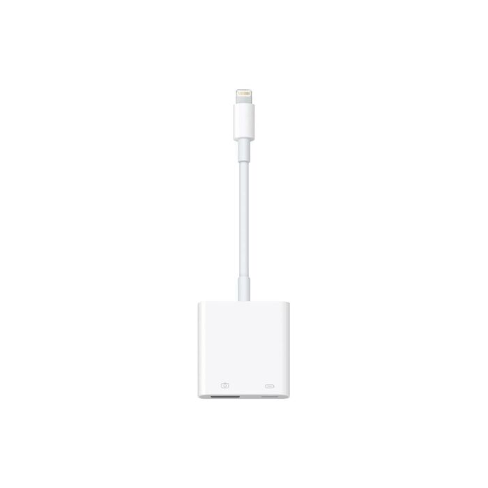 Apple Przejściówka ze złącza Lightning na złącze USB 3.0 i aparatu - Outlet - MK0W2ZM/A/X801 - zdjęcie 1 z 2