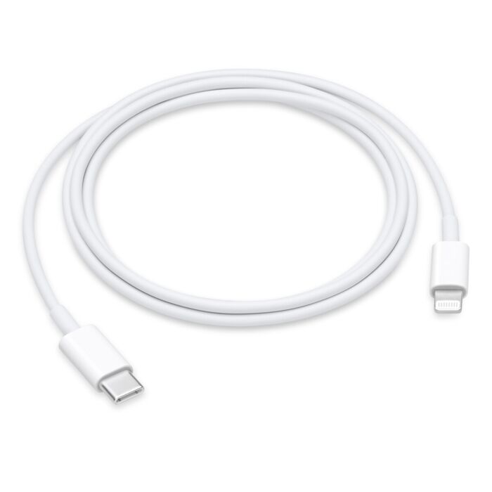 Apple Przewód z USB-C na Lightning 1m - Biały – Outlet - MUQ93/R - zdjęcie 1 z 4
