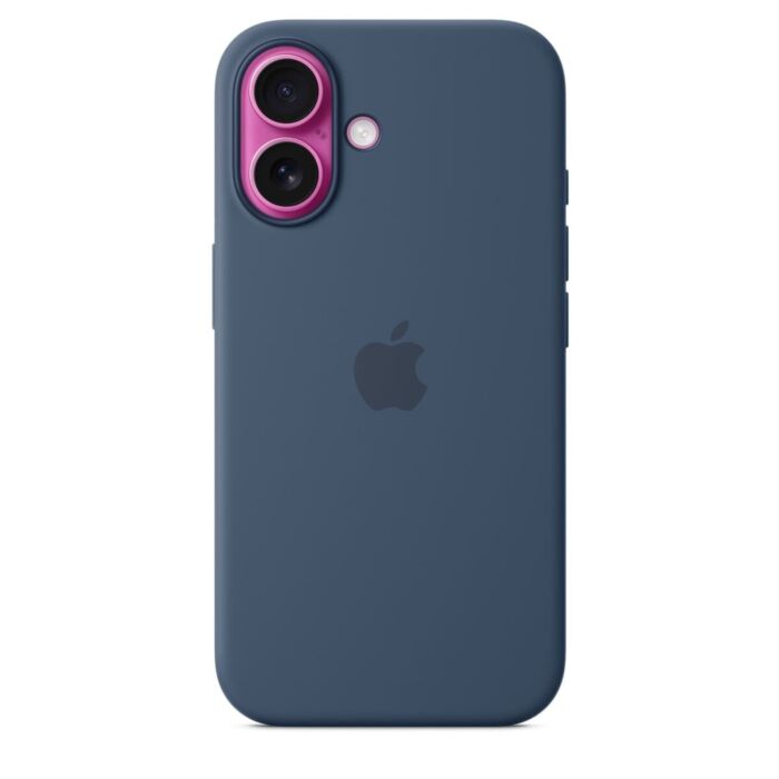 Apple Silikonowe etui do iPhone 16 Plus z MagSafe - Denim – Outlet - MYYA3/R - zdjęcie 1 z 7