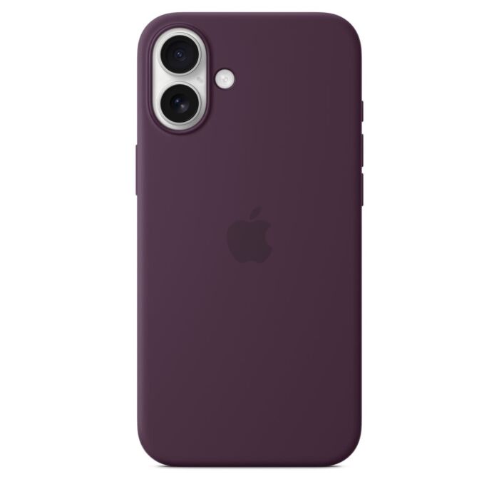 Apple Silikonowe etui do iPhone 16 Plus z MagSafe - Dojrzała śliwka – Outlet - MYYD3/R - zdjęcie 1 z 5
