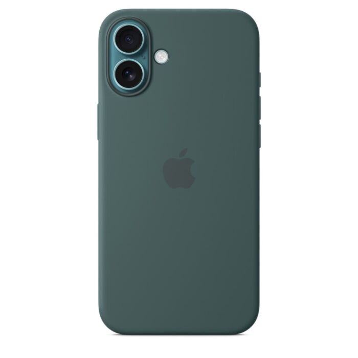 Apple Silikonowe etui do iPhone 16 Plus z MagSafe - Górskie jezioro – Outlet - MYYH3ZM/A/X660 - zdjęcie 1 z 5
