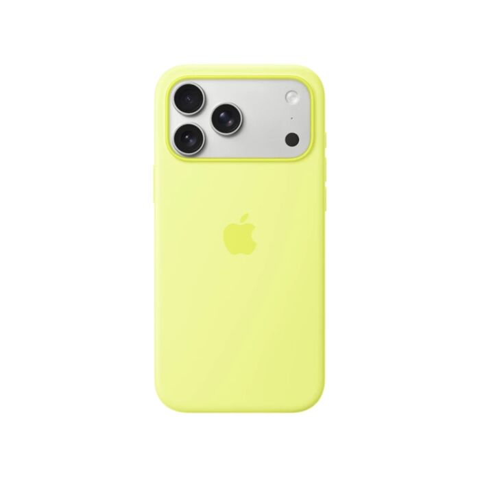 Apple Silikonowe Etui do iPhone 17 Pro Max z MagSafe - Neonowy żółty – Outlet - MGFM4/R/X750 - zdjęcie 1 z 1