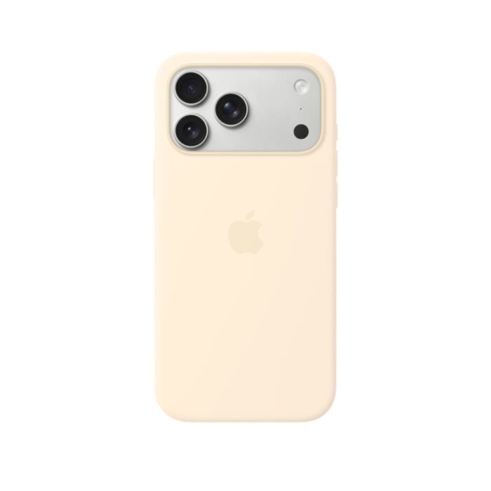 Apple Silikonowe etui do iPhone 17 Pro Max/iPhone 18 Pro Max z MagSafe - Waniliowe - Outlet - MHW54/R - zdjęcie 1 z 3