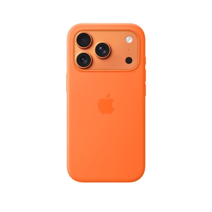 Apple Silikonowe Etui do iPhone 17 Pro/iPhone 18 Pro z MagSafe - Pomarańczowe - Outlet - MGFE4/R - zdjęcie 1 z 5